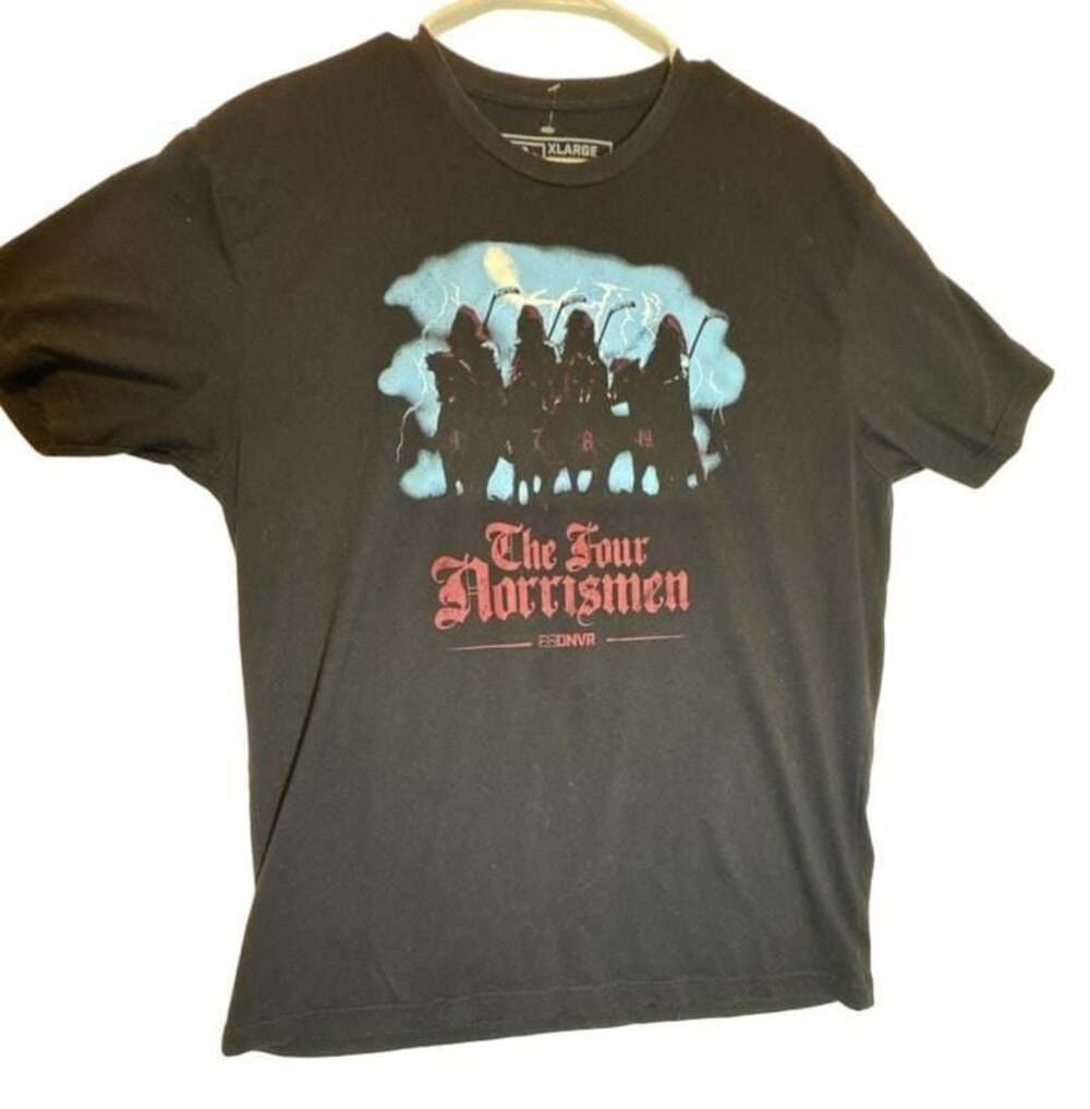 DNVR The Four Norrismen Tee Black CO Avalanche XL